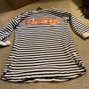 Oklahoma State long dress shirt